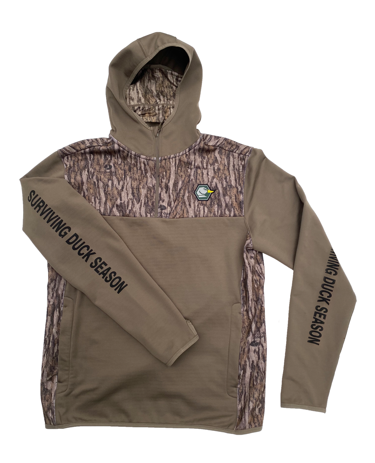 Surviving Duck Season Performance 1/4 Zip Hoodie